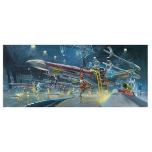 Star Wars Rebel Starfighters by Bryan Snuffer Canvas Print