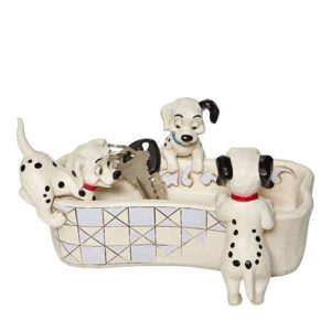Disney Traditions 101 Dalmatians Bone Dish Jim Shore Statue