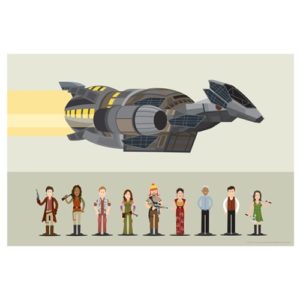 Firefly Crew by Scott Park Lithograph Art Print