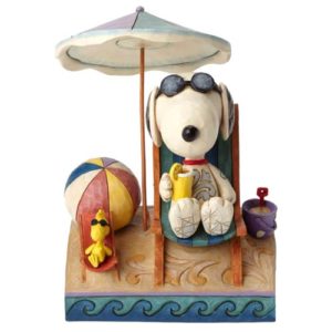 Peanuts Traditions Day at the Beach Statue