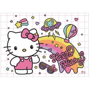 Hello Kitty Kawaii Kitty Wall Scroll