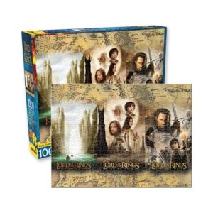 Lord of the Rings Triptych 1000-Piece Puzzle