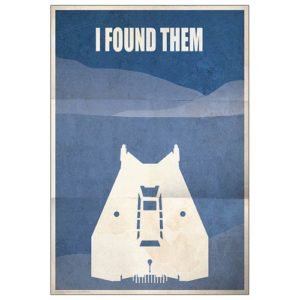 Star Wars Planet Hoth I Found Them Paper Giclee Print