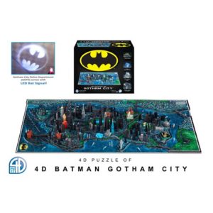 Batman Gotham City 4D Cityscape Puzzle, Not Mint