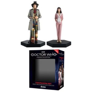Doctor Who Set #3 Fourth Doctor and Sarah Jane Figures