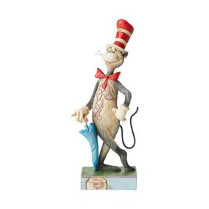 Dr. Seuss Cat in the Hat with Umbrella by Jim Shore Statue