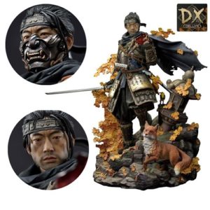 Ghost of Tsushima Jin Sakai Ghost Armor Deluxe Ed. Statue