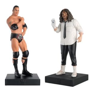 WWE Championship Collection The Rock and Mankind Figures