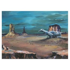 Firefly Cowboys at Dawn by Kim Grommoll Canvas Giclee