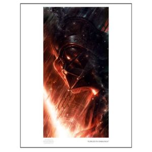 Star Wars Forged in Darkness Paper Giclee Art Print