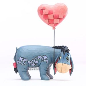 Disney Traditions Eeyore with a Heart Balloon Statue