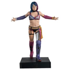 WWE Championship Collection Asuka Statue with Magazine