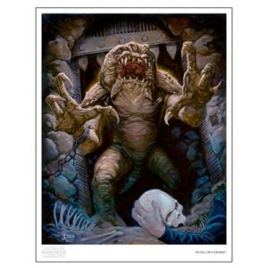 Star Wars Rancor’s Demise by Jaime Carrillo Paper Giclee
