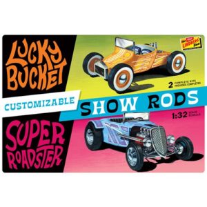 Customizable Street Rod 2-pack 1:32 Scale Model Kit