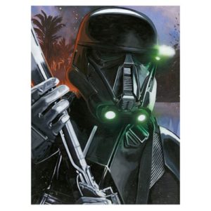 Star Wars Rogue One Death Trooper Canvas Giclee Art Print