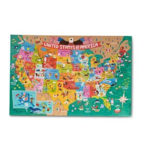 Melissa & Doug America 60-Piece Giant Floor Puzzle