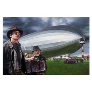 Indiana Jones Crusade by Dolfi Stoki Canvas Giclee Art Print