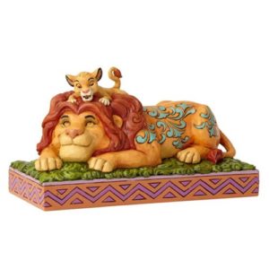 Disney Traditions Lion King Simba and Mufasa Statue