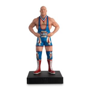 WWE Championship Collection Kurt Angle Statue with Magazine