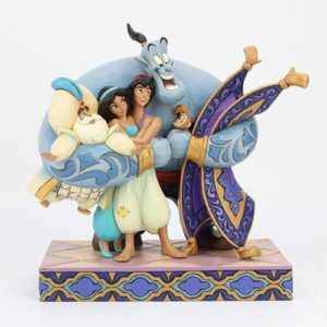 Disney Traditions Aladdin Group Hug by Jim Shore Statue