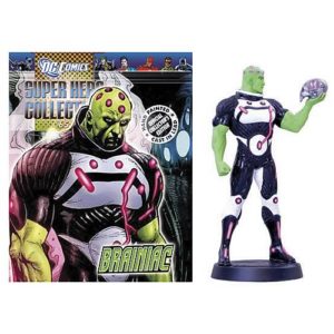 DC Brainiac Collector Magazine with Figure