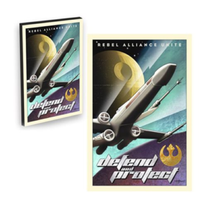 Star Wars Defend and Protect by Mike Kungl Canvas Giclee