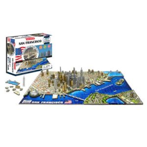 San Francisco USA 4D Puzzle