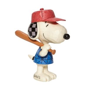 Peanuts Mini Snoopy Baseball by Jim Shore Statue