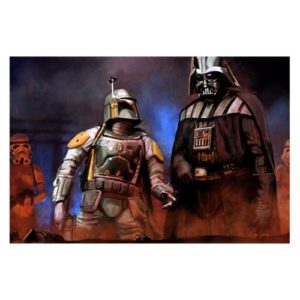 Star Wars No Good to Me Dead by Cliff Cramp Canvas Print