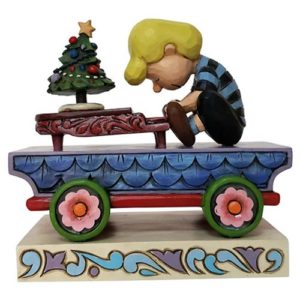 Peanuts Schroeder Train by Jim Shore Statue