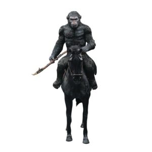 War Planet of the Apes Caesar with Spear Soft Vinyl Statue