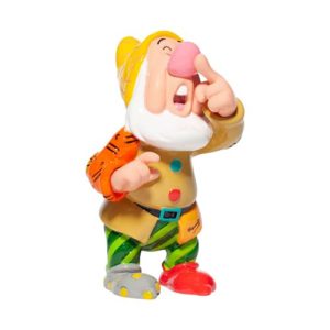 Disney Snow White Sneezy Mini-Statue by Romero Britto