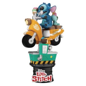 Lilo & Stitch Coin Ride DS-041 D-Stage 6-Inch Statue