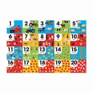 Melissa & Doug Farm Number Floor Puzzle