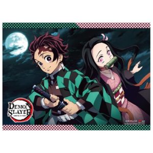 Demon Slayer Tanjirou and Nezuko B Wall Scroll