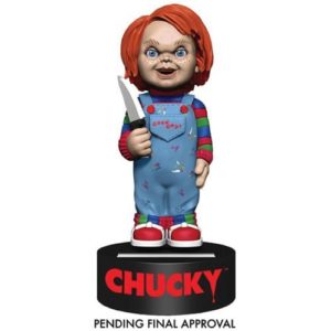 Childs Play Chucky Solar Powered Body Knocker