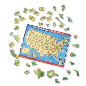 U.S.A. Map Sound Puzzle