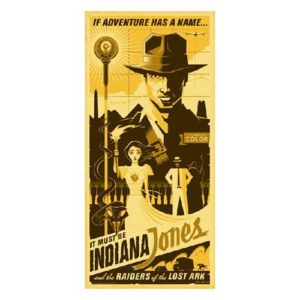 Indiana Jones If Adventure Has a Name Gallery Wrapped Print