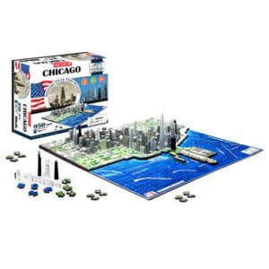 Chicago USA 4D Puzzle