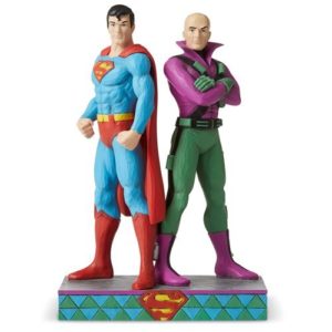 DC Comics Superman and Lex Luthor Statue by Jim Shore
