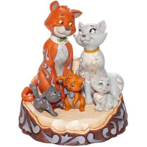 Disney Traditions The Aristocats Carved by Heart Statue