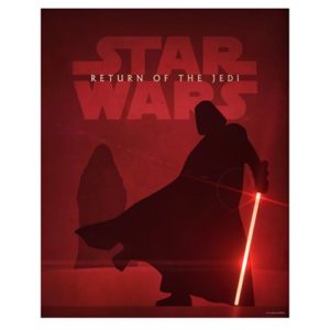 Star Wars Episode VI Return of the Jedi Lithograph Art Print
