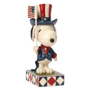 Peanuts Snoopy Patriotic by Jim Shore Statue