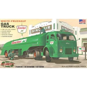 US Army White Fruehauf Gas Truck Sinclair 1:48 Model Kit