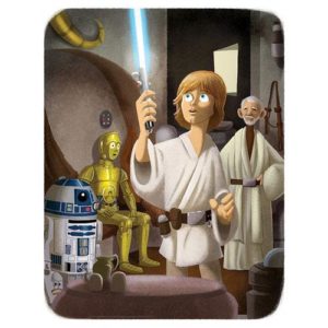 Star Wars This Was Your Father’s Lightsaber Paper Giclee