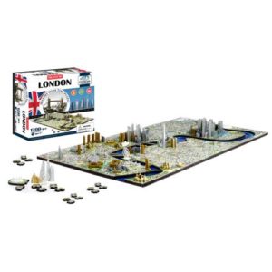 London England 4D Puzzle