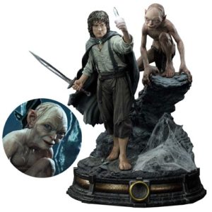 The Lord of the Rings Frodo and Gollum Masterline Statue