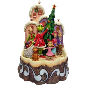 Dr. Seuss The Grinch Carved by Heart by Jim Shore Statue
