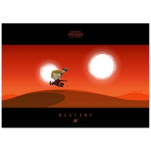 Star Wars Little Vader’s Destiny Paper Giclee Print