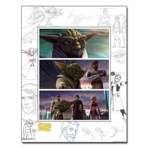 Star Wars Art of the Clone Wars United Front Giclee Print